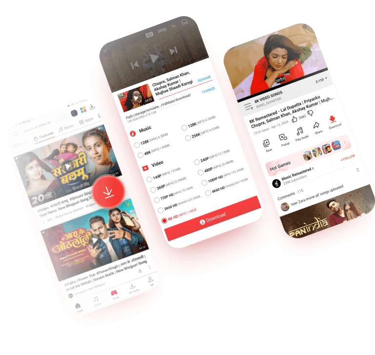 VidMate app preview